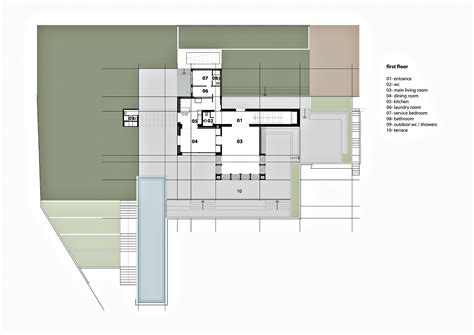 First Floor Plan – Ground Floor Plan – Fidar Beach House Luxury ...