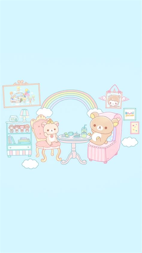 Pin by Cc Oo on Rilakkuma ☆ BG | Cute pastel wallpaper, Kawaii background, Rilakkuma wallpaper