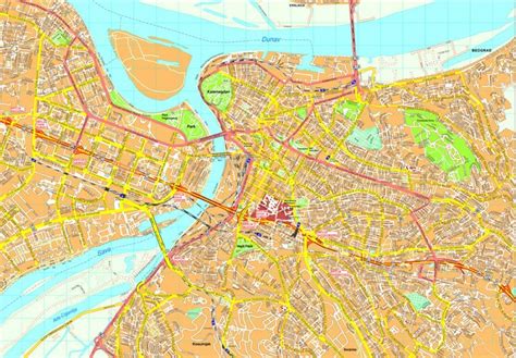 Beograd Vector map. Eps Illustrator Map | Vector maps