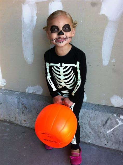 Skeleton Face Paint Kids