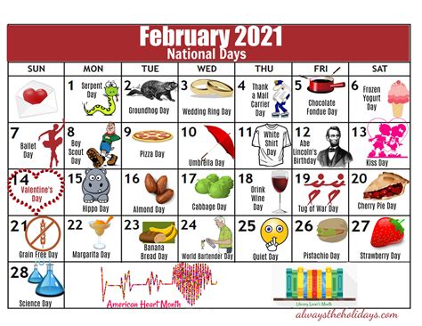 National Food Day Calendar 2021 | Example Calendar Printable