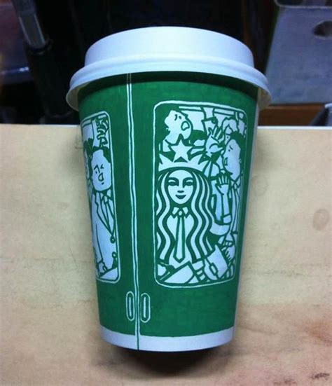 UFUNK.net | Starbucks cup art, Starbucks art, Starbucks coffee cups