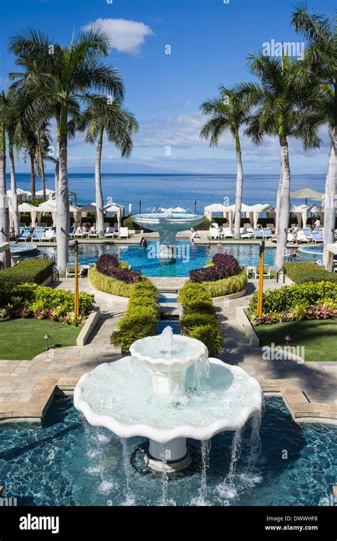 Four Seasons Hotel, Maui Hawaii Stock Photo - Alamy