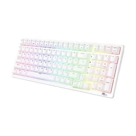 Royal Kludge RK 98 Tri Mode RGB Hot Swappable Mechanical Gaming Keyboard White - Vibe Gaming