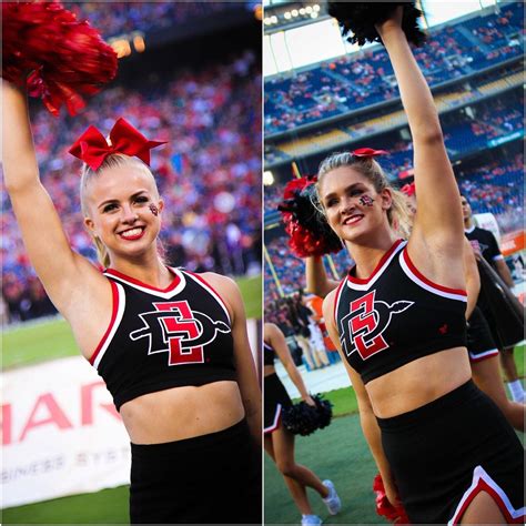 Cheerleaders of the Game - SDSU v. Sacramento State, Sept. 8th — San Diego State University ...