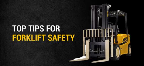 Top Tips for Forklift Safety - LiftOne