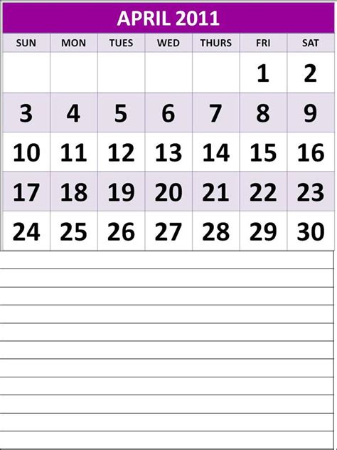 Fashion Hairstyles: blank 2011 monthly calendar printable
