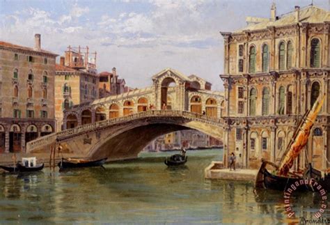 Antonietta Brandeis The Rialto Bridge painting - The Rialto Bridge ...