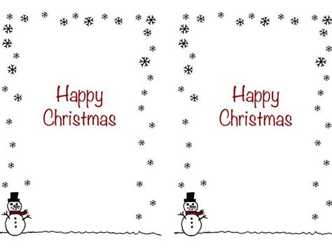 Print Free Printable Christmas Card Inserts - Free Printable Card