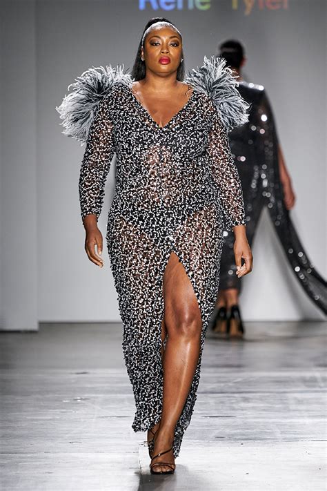 Plus Size Designer Rene Tyler Stole The Show At New York Fashion Week