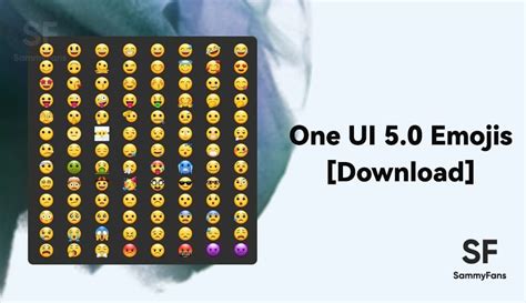 Download and install new Samsung One UI 5.0 emojis - Sammy Fans