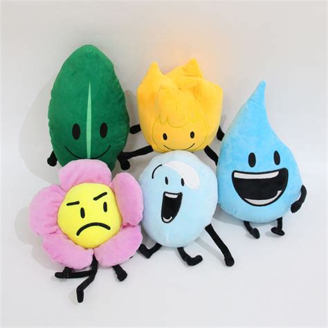 Battle For Dream Island Plush Toys Leaf Firey Bfdi Kids Birthday Dolls Cute Toys – Tacos Y Mas