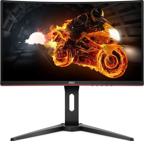 AOC C24G1 VA Curved Gaming Monitor 24" FHD 1920x1080 144Hz με Χρόνο Απόκρισης 1ms GTG | Skroutz.gr