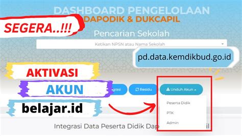 Cara Mendownload Akun Belajar id terbaru 2022 - YouTube