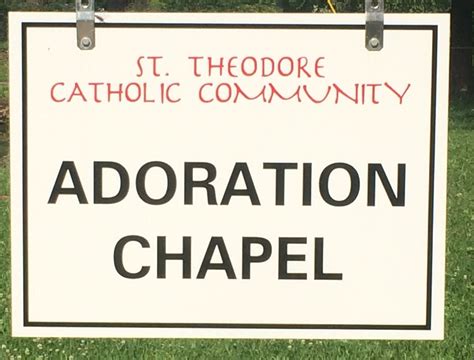 Adoration Chapel - St. Theodore Catholic Church - Lake Charles, LA