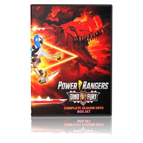 Power Rangers : Dino Fury Complete Season 28 DVD Set – RetroAnimation