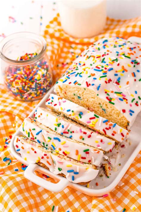 The BEST Funfetti Ice Cream Bread Recipe - Play Party Plan