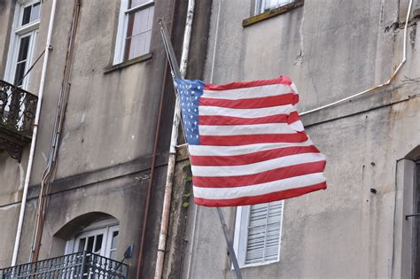 Flag USA Half Mast Free Stock Photo - Public Domain Pictures