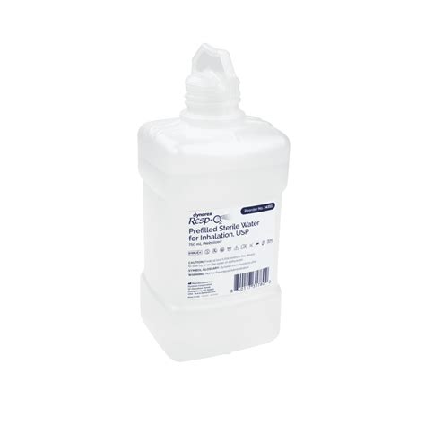 Prefilled Sterile Water for Inhalation, USP - 750 mL - Amerihealth Inc