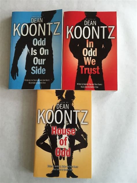 Odd Thomas Graphic Novel Book Series 1 2 3 Dean Koontz Lot 3 Suspense Horror Set | Thriller ...