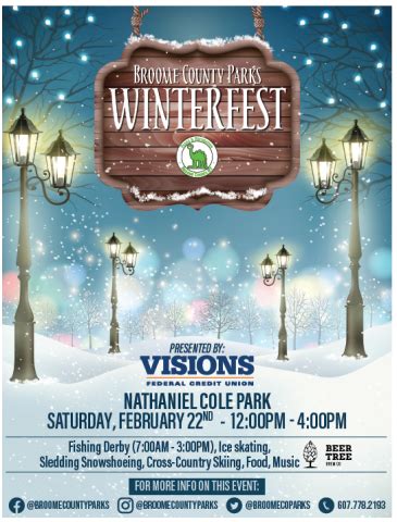 Broome County Parks Winterfest 2020 | Broome County