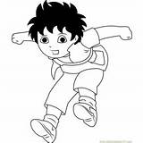 Jump Coloring Pages sketch template