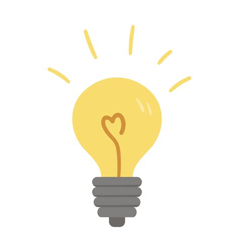 Clipart Of Light Bulb