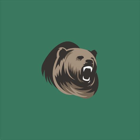 Grizzly bear by Stefan Ivankovic on Dribbble