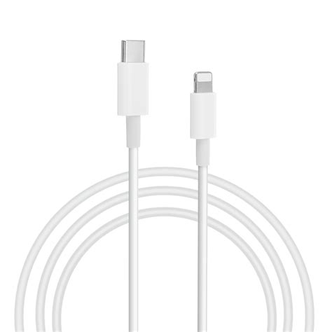 1m usb-c to apple charging cable 3a 18w fast charging sync data ...