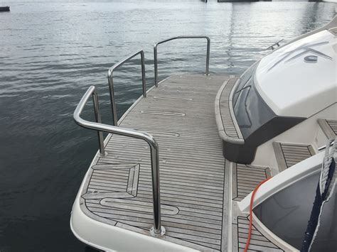 Marine Stainless Steel Stern Rails | Gold Coast Marine Stainless Steel ...