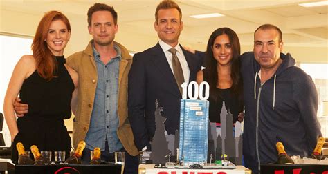 Meghan Markle & ‘Suits’ Cast Celebrate 100th Episode Milestone Ahead of Season 7 Premiere ...