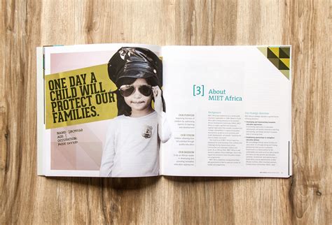 MIET Africa/ annual report on Behance