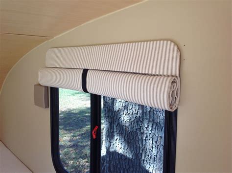 Insulated Camper Window Shade 22" to 37" Wide-Premium Woven Cotton by ...