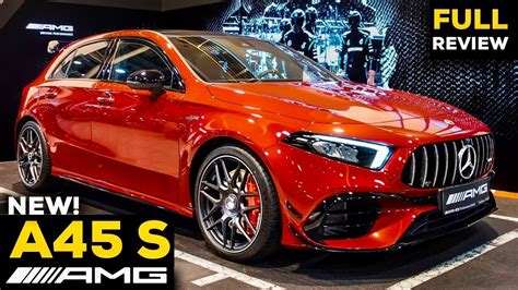 2021 MERCEDES AMG A45 S NEW Full Review BRUTAL Hyper-Hatchback SOUND ...