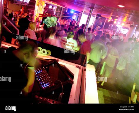 Corfu Island, Nightlife In Kavos Stock Photo - Alamy