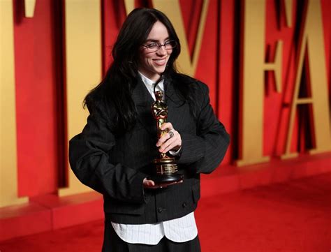 'Barbie singer': Billie Eilish becomes youngest person to win 2 Oscars