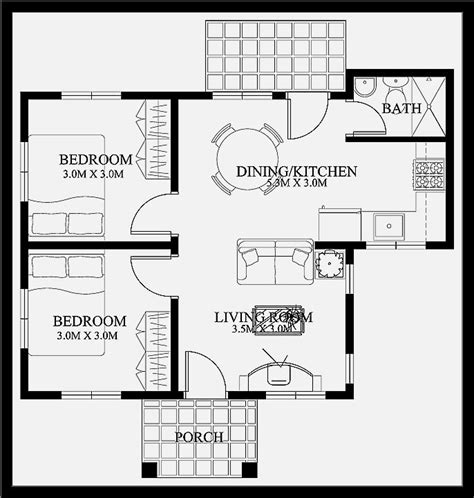 Pin by catherina on Home | House layout plans, Small house design, Tiny house plans