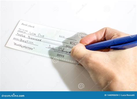 Bank Check Signature Stock Images - Download 417 Royalty Free Photos