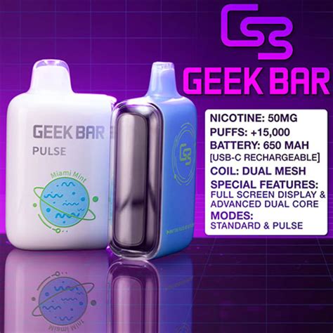 Elevate Your Vaping Experience With The Geek Bar Pulse Disposable Vape - Guide To Vaping