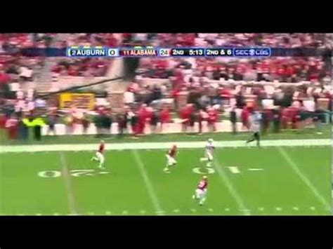 2010 Iron Bowl Highlights - YouTube