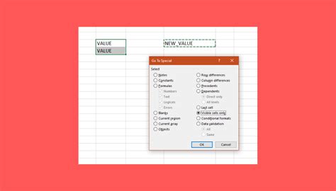 How To Copy Visible Cells Only In Excel Vba - Printable Templates Free