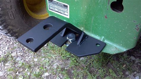 Trailer hitch bracket for lawn tractor | Lawn tractor trailer, Lawn ...