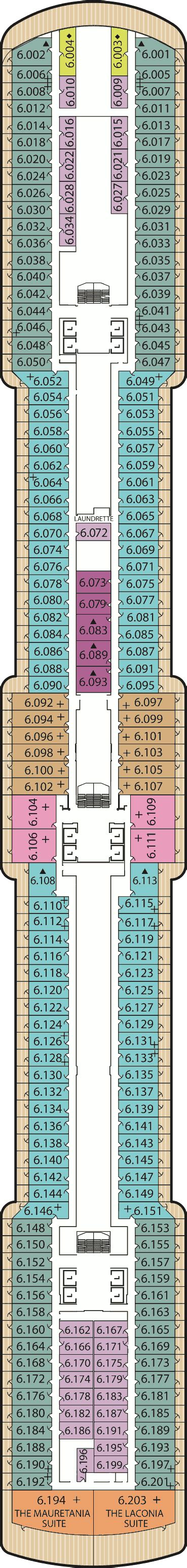 Queen Victoria Deck Plans