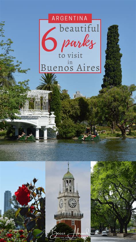 Beautiful Parks and Green Spots to Visit in Buenos Aires - Becci Abroad