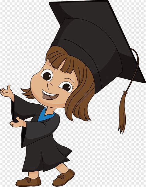 Student Graduation ceremony Academic dress Illustration, Graduate ...