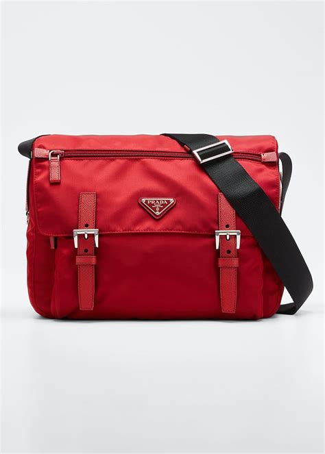 Prada Nylon Messenger Bag - Bergdorf Goodman