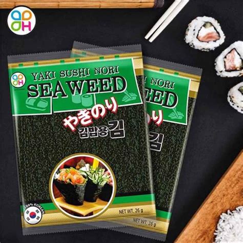 Hana Korea Yaki Sushi Nori Seaweed 26g | Lazada PH