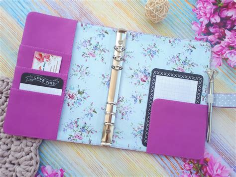 Planner binder A5 planner binder A5 planner cover A5 ring | Etsy