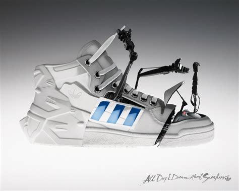 Adidas Outdoor Advert By Lifelounge: All Day I Dream About Sneakers, Robot | Ads of the World™