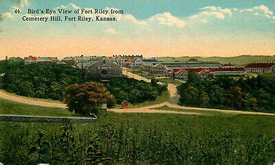 Postcard Fort Riley from Cemetery Hill, Fort Riley, Kansas | eBay